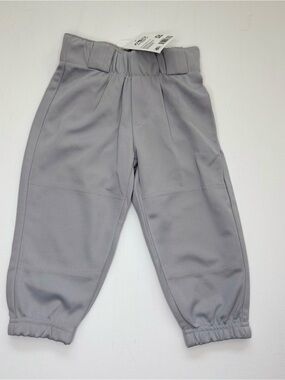 Kids Elastic-Waist Light Gray Active Jogger Pants